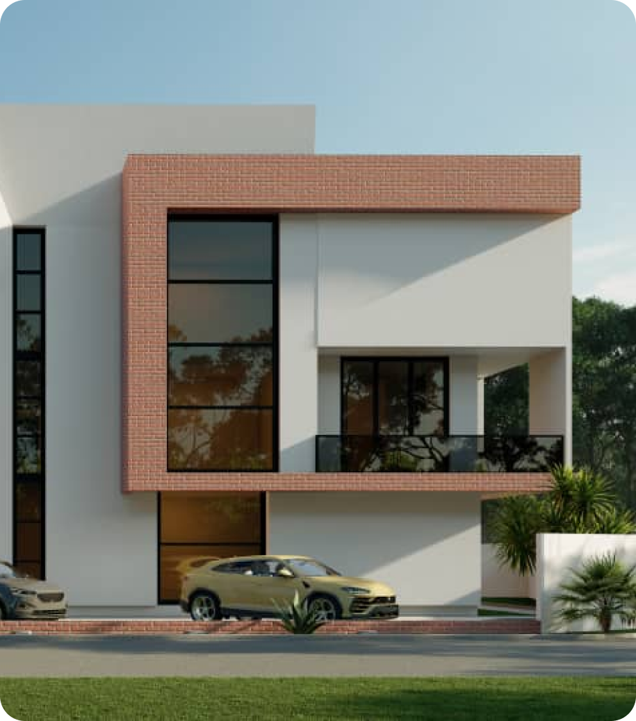 a beautiful house