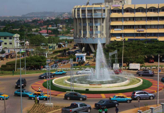 Akure arial view